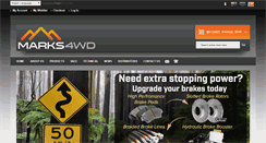 Desktop Screenshot of marks4wd.com