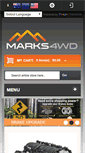 Mobile Screenshot of marks4wd.com